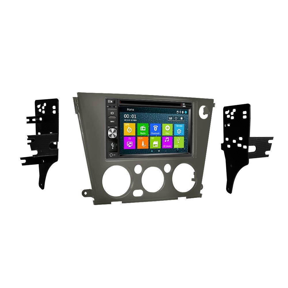 Otto Navi In Dash Navigation System DVD GPS Navigation Multimedia Radio and Dash Kit for Subaru Outback 2005-2009