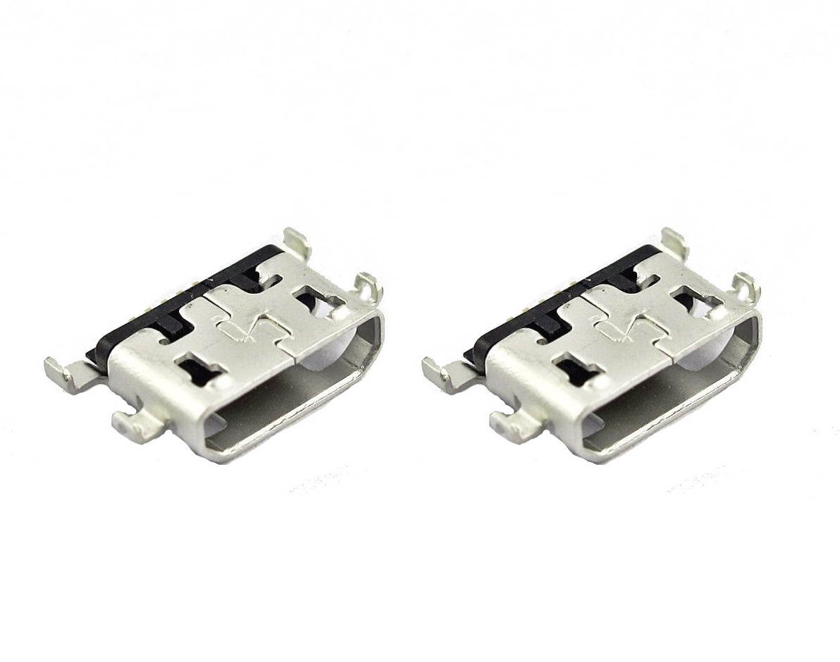 Games&Tech 2 x Micro USB Charging Charger Sync Port Connector for MetroPCS Alcatel One Touch Fierce XL 5054N