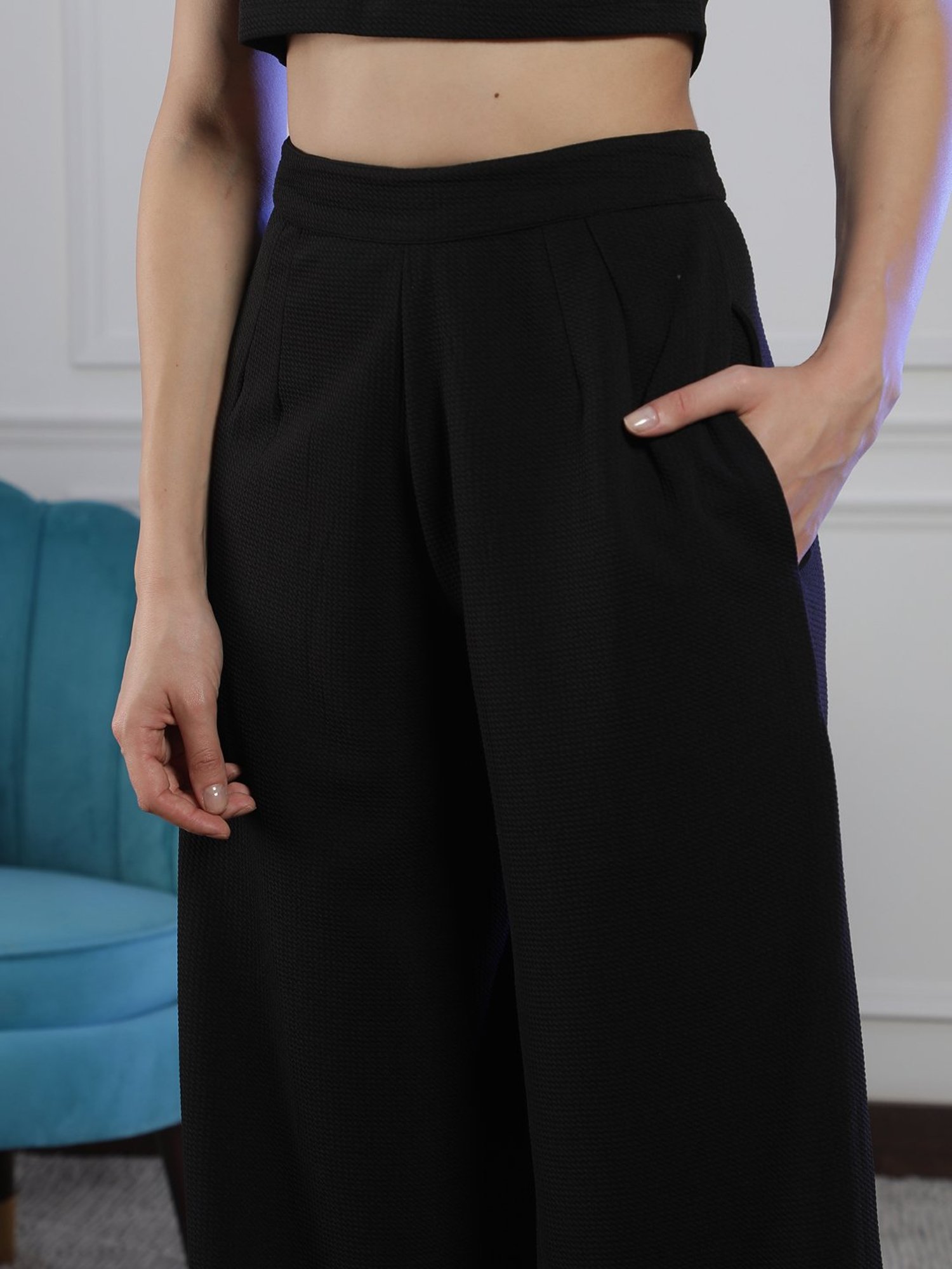 NEUDIS Black Trousers