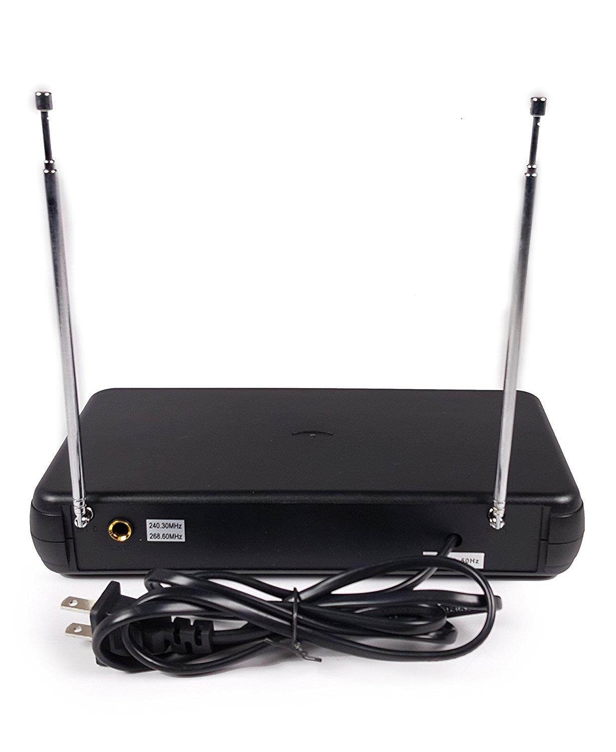 EMB Pro EBM10W Professional Dual VHF Wireless Handheld Microphone System