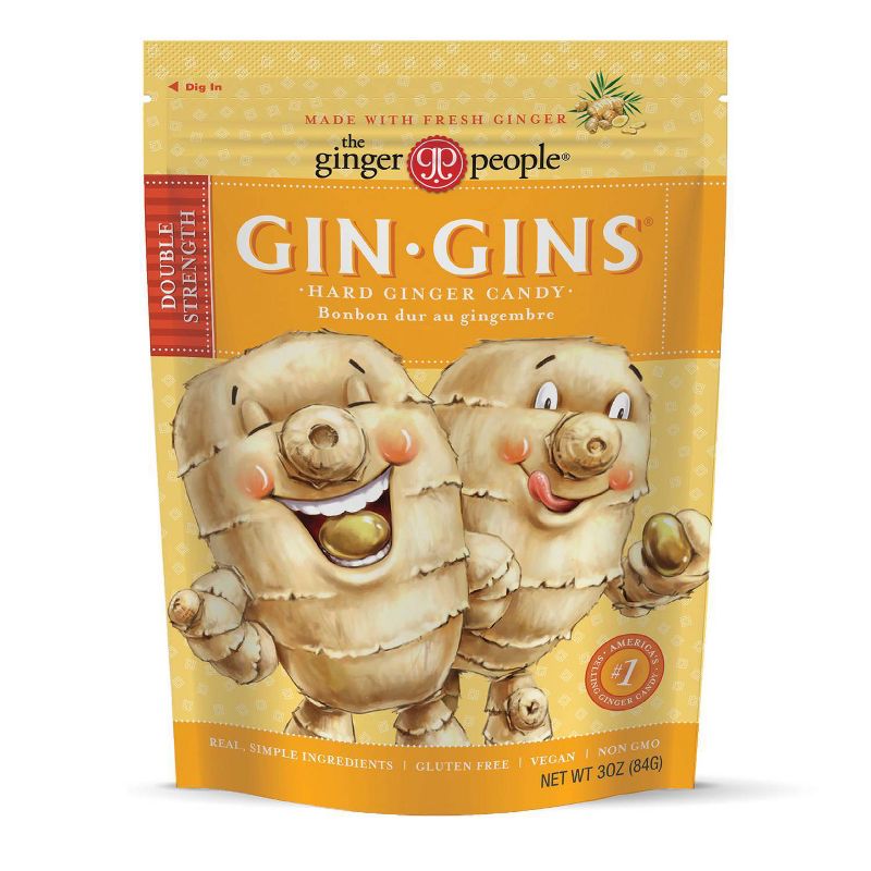 The Ginger People Gin - Gins Hard Candy - 3oz