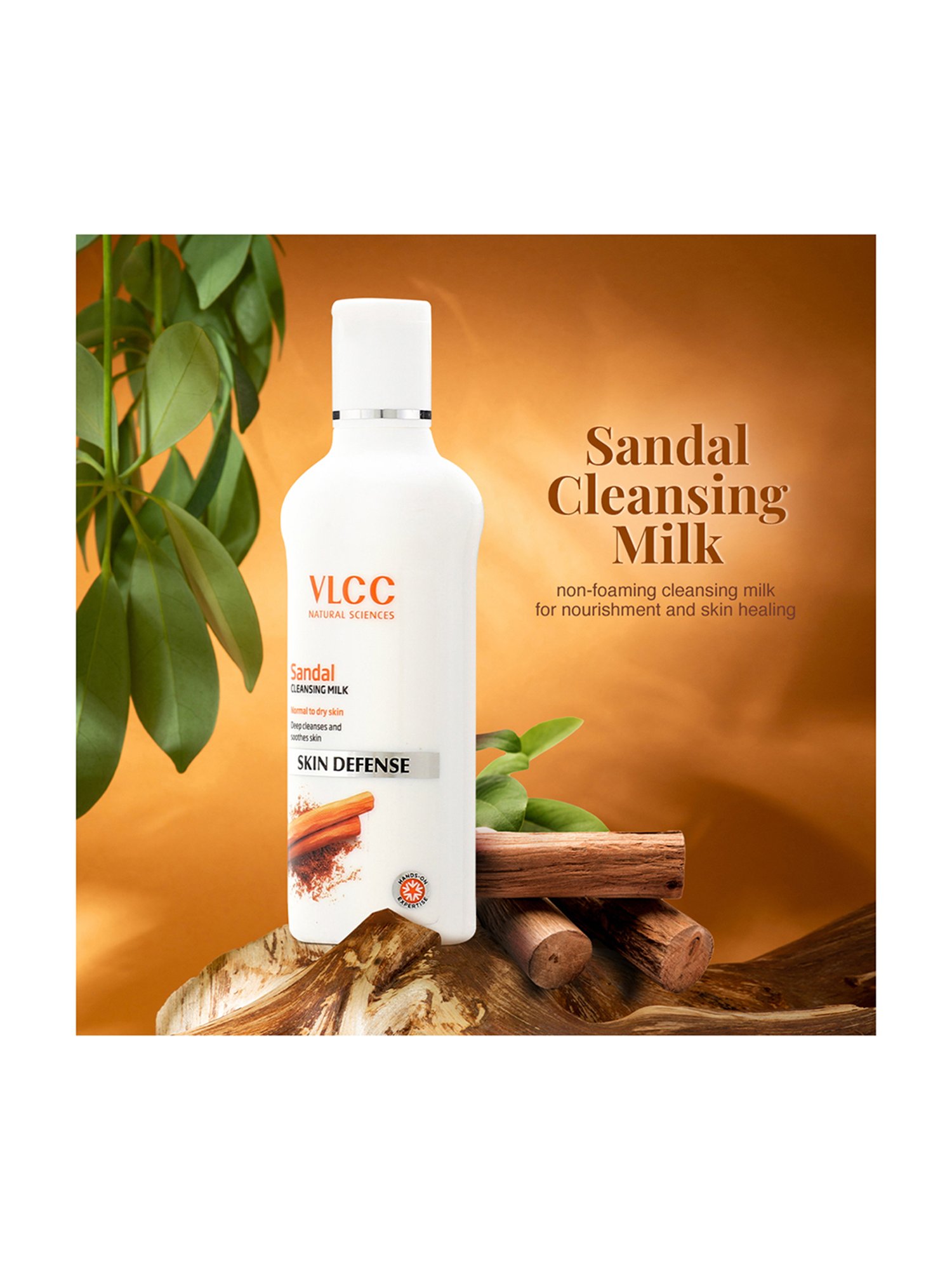 VLCC Sandal Cleansing Milk - Pack of 3