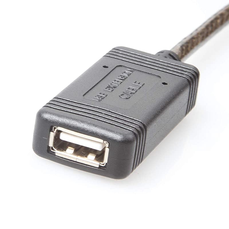 High Speed 65 feet USB Extension Cable USB 20 Male to Female 480 Mbps with Builtin Signal Boosted to Connect Keyboard Scanner Printers Webcam