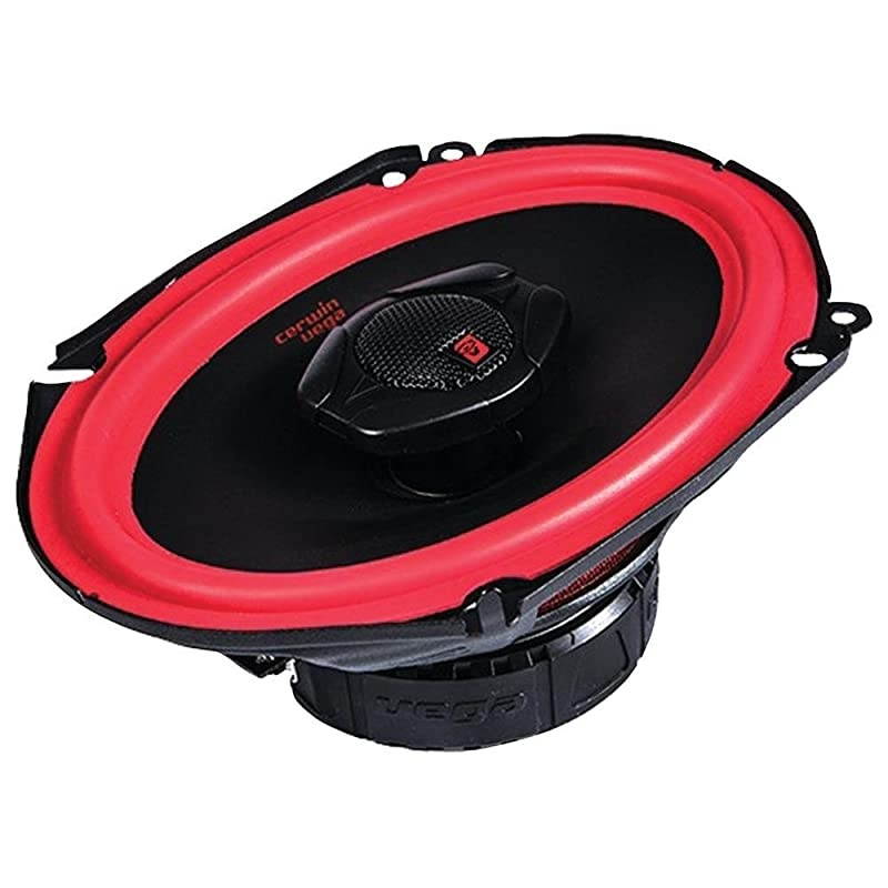 V468 6Inch x 8Inch 400 Watts Max75Watts RMS Power Handling 2Way Coaxial Speaker Set