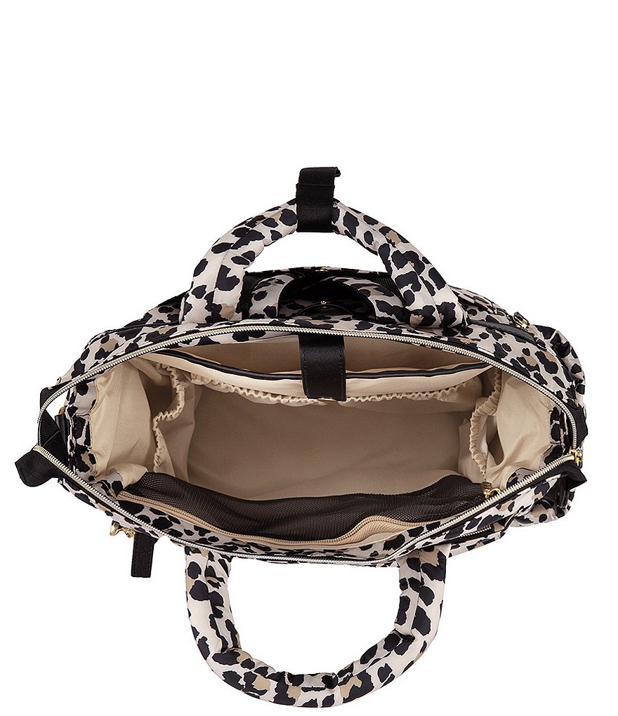Itzy Ritzy Dream Convertible Leopard Diaper Bag