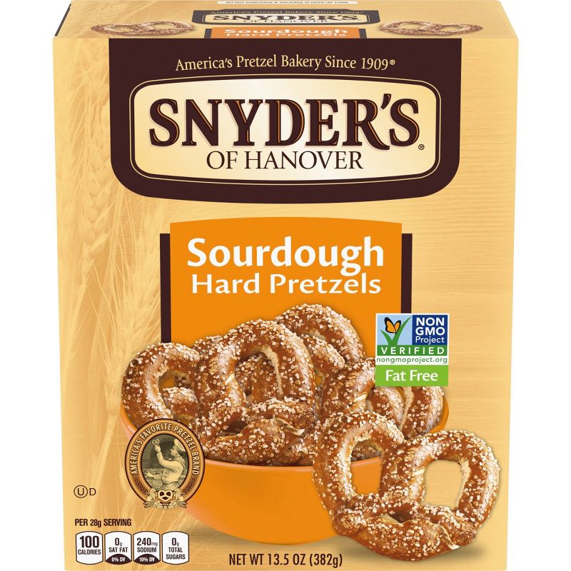 Snyder's of Hanover Hard Pretzels Sourdough - 13.5oz
