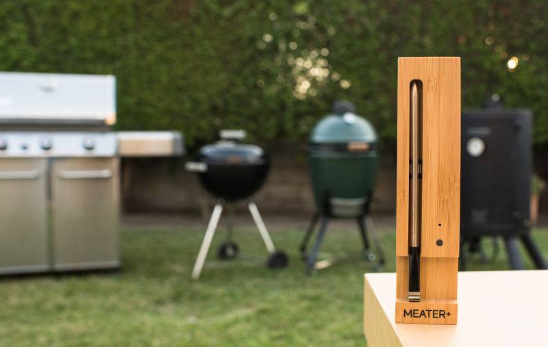 MEATER+ Smart Wireless Meat Thermometer with Internal and Ambient Sensors for Consistent Results Extended Bluetooth Range Edition - Amazon Alexa Compatible
