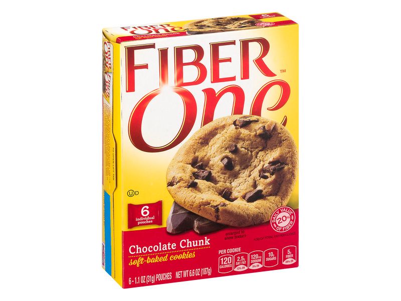 Fiber One Chocolate Chunk Cookies - 6.6oz