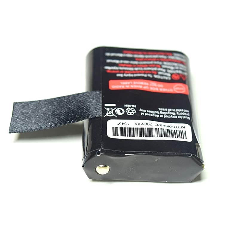 700mAh 3.6V Replacement Nickel Metal Hydride Two-Way Radio Rechargeable Battery Pack for Motorola GMRS/FRS Motorola M53617 / 53617, KEBT-086-A, KEBT-086-B, KEBT-086-C, KEBT-086-D
