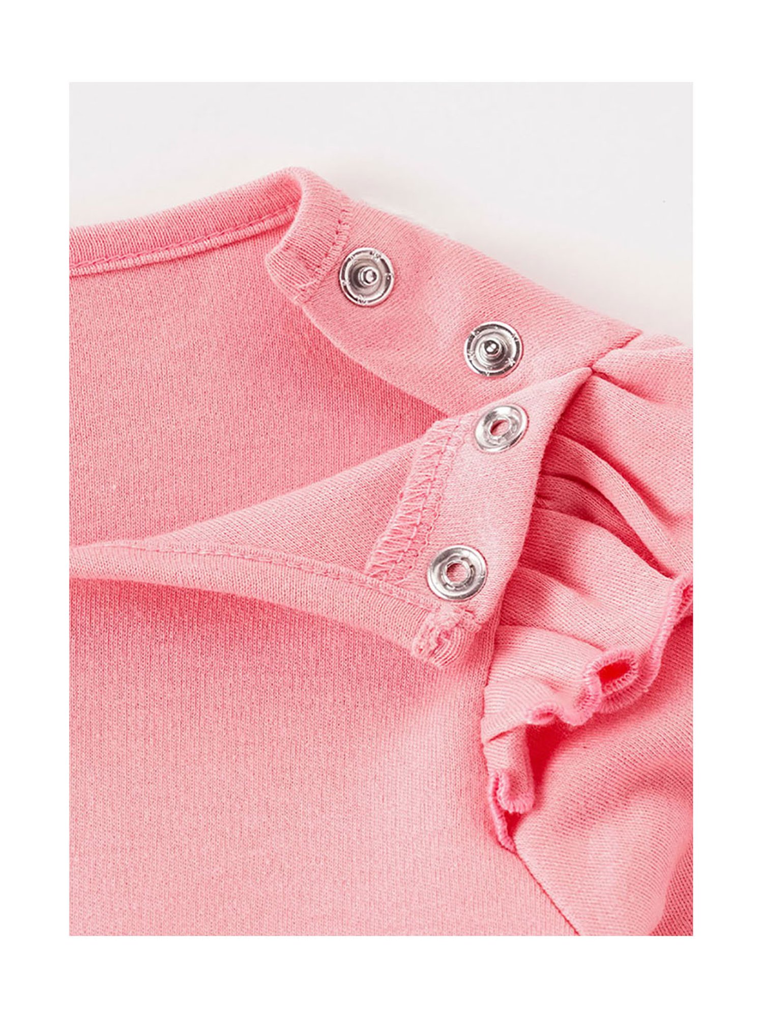 Ed-a-Mamma Baby Pink Printed Full Sleeves Bodysuit