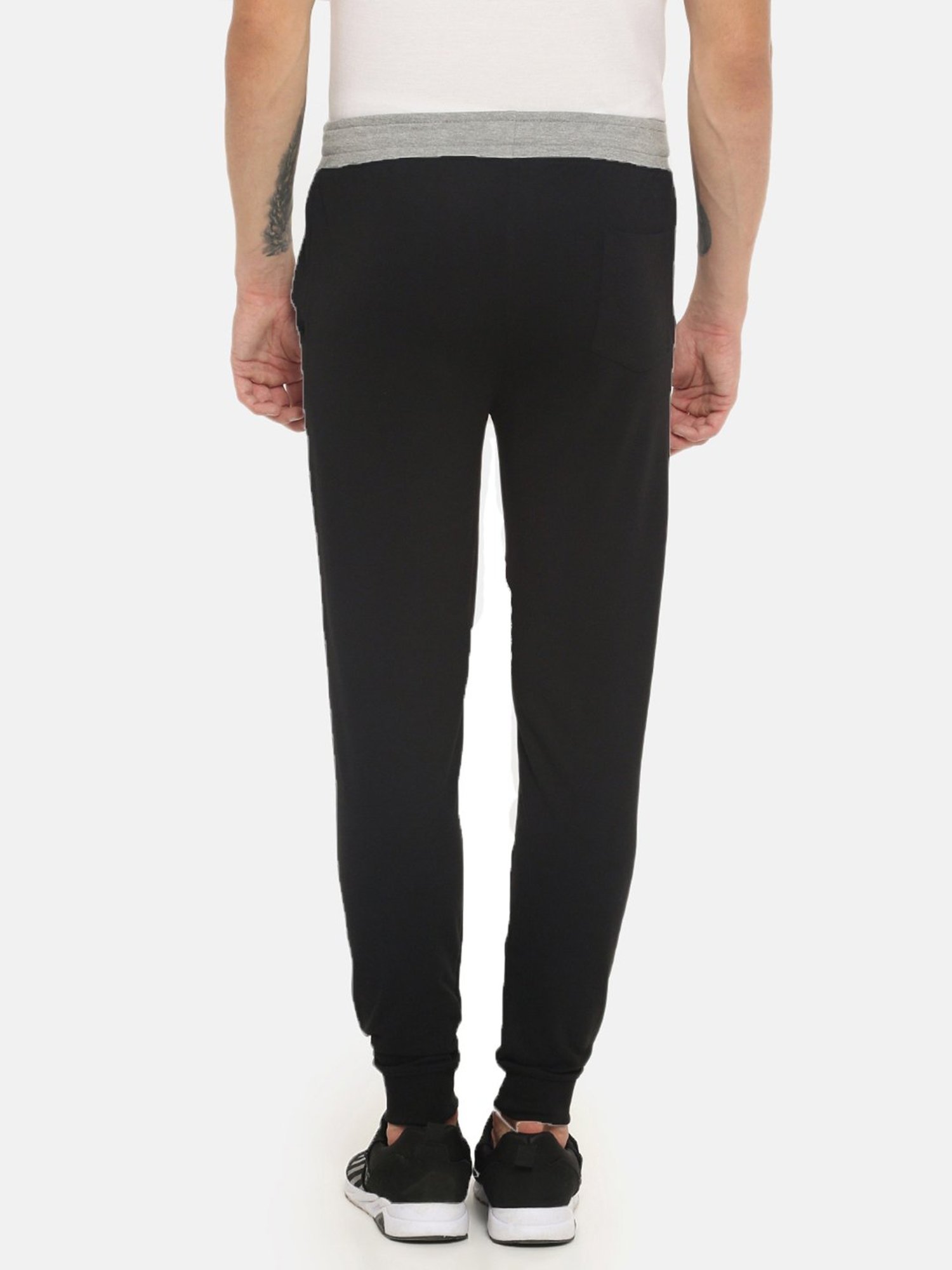 Dollar Black Regular Fit Joggers