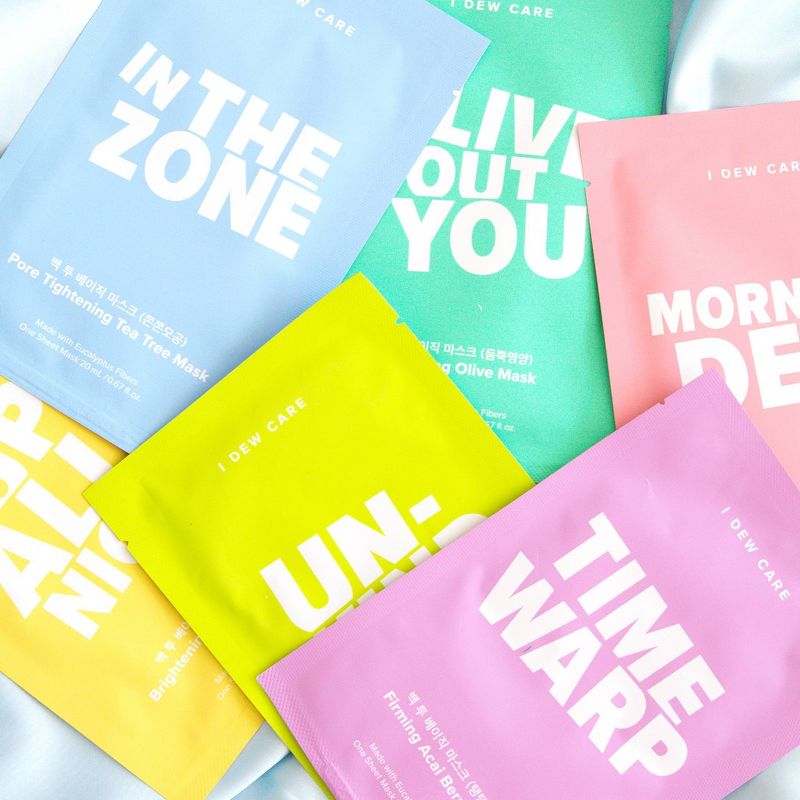 I DEW CARE Let's Get Sheet Faced Skincare Set - 14ct