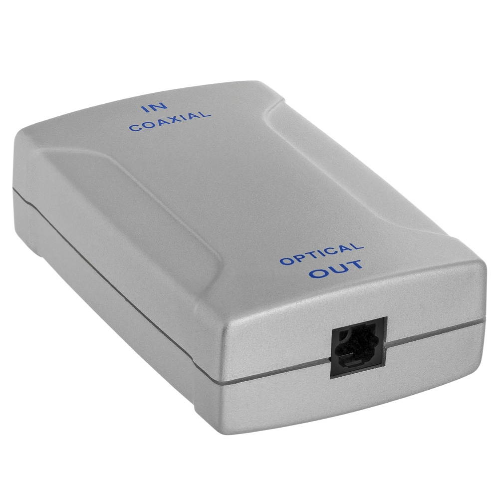 Cmple - Optical Toslink Jack(Output) to Coaxial RCA Jack(Input) Digital Audio Converter