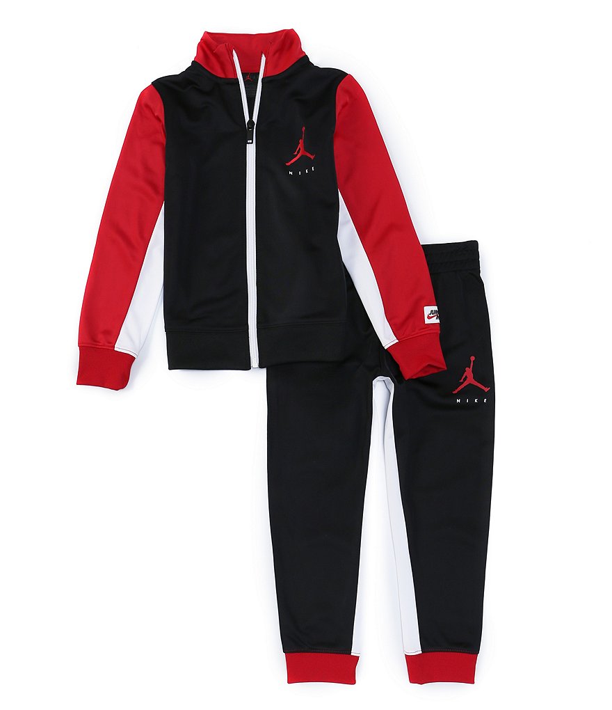 Jordan Little Boys 2T-7 Jumpman by Nike Jacket & Jogger Tricot Set