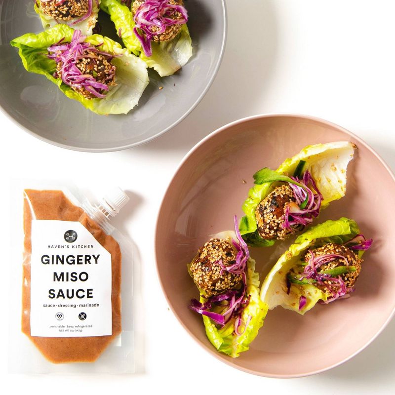 Haven's Kitchen Gingery Miso Sauce, Marinade & Dressing - 5oz