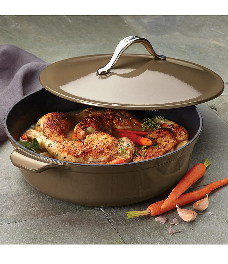 Anolon Vesta Cast Iron Covered Braiser
