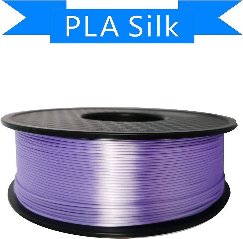 XTZL3D | Silk PLA Filament for 3D Printer, Sky Purple,1kg, 1.75mm