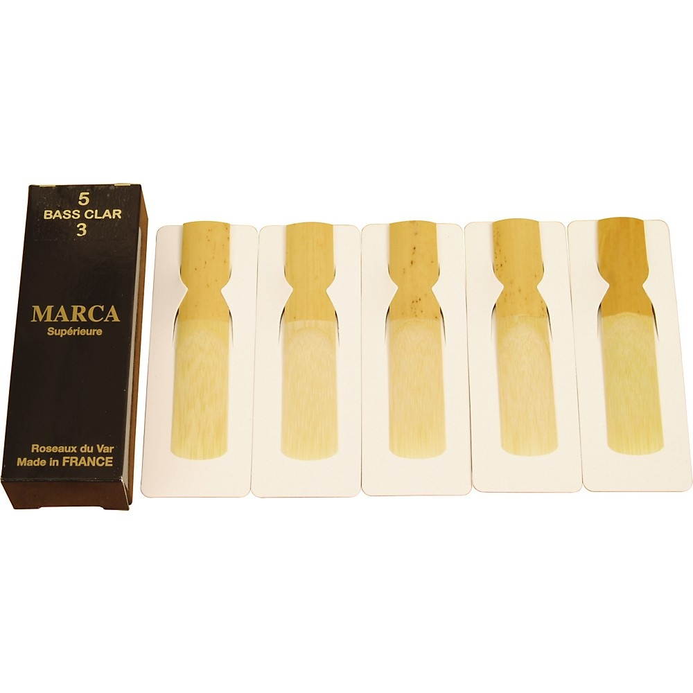 Marca Superieure Bass Clarinet Reeds Strength 3.5