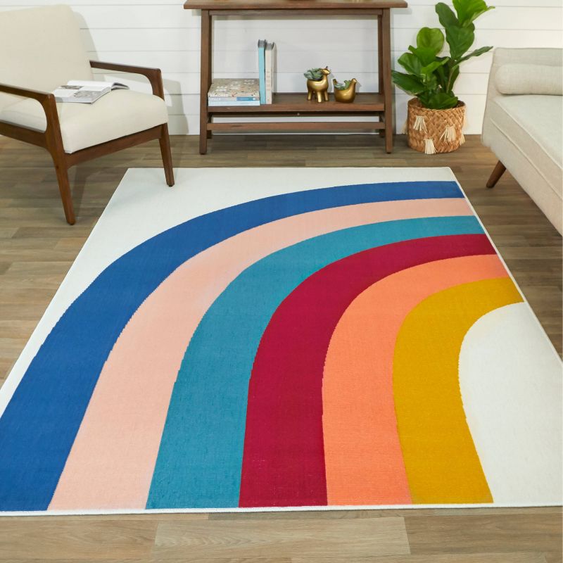 5'2"x7' Large Rainbow Rug - Balta Rugs