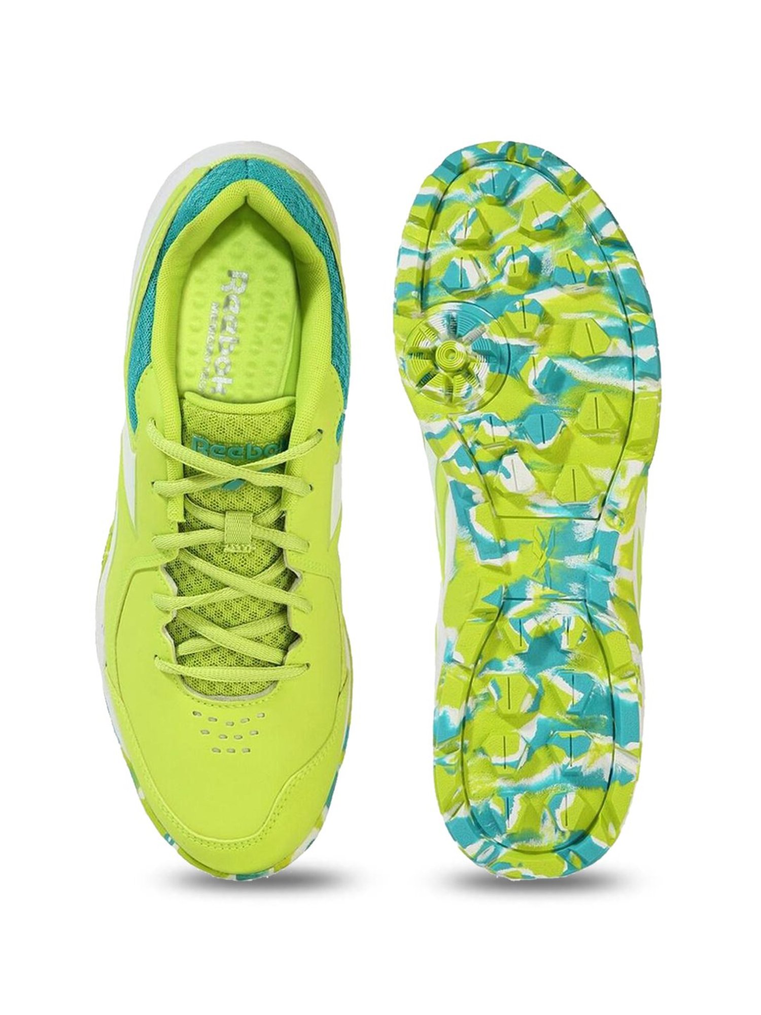 Reebok Men's Brilliance Lime Cricket Shoes
