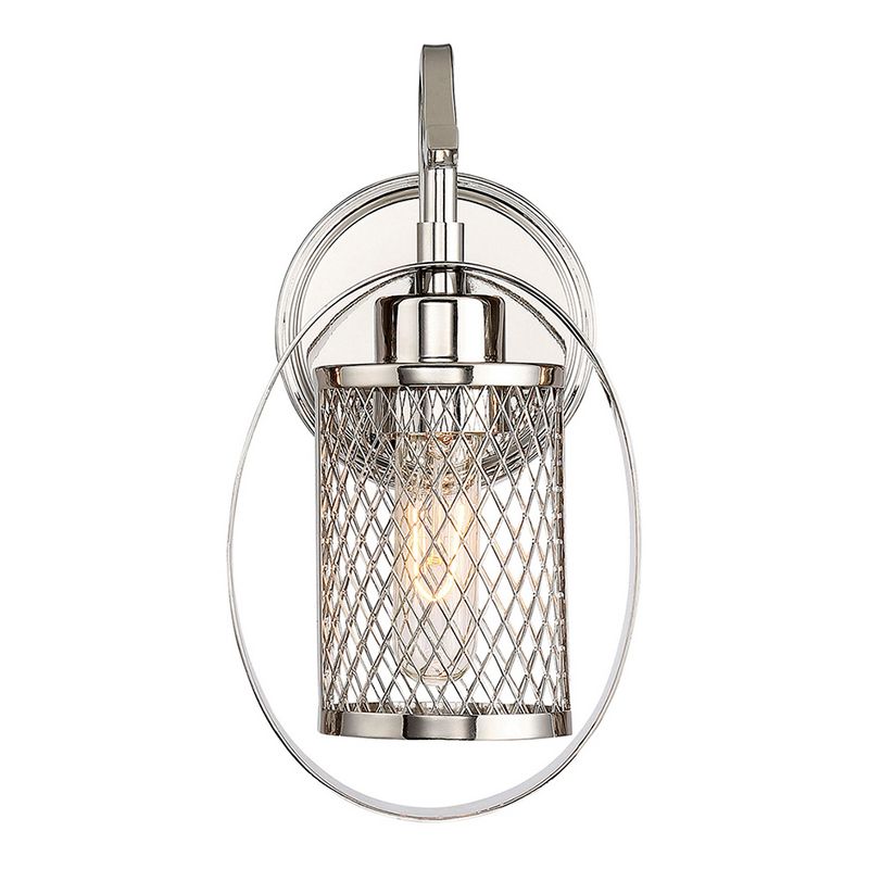 Wall Lights Sconce Chrome - Aurora Lighting