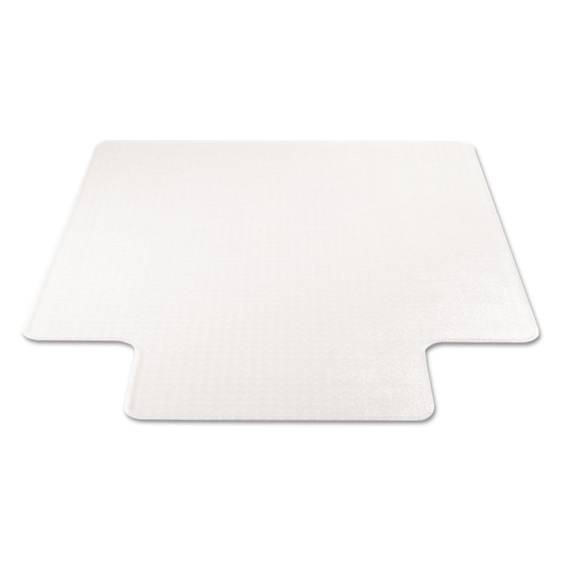 3'9"x4'5" Rectangle Solid Office Chair Mat Clear - Deflecto