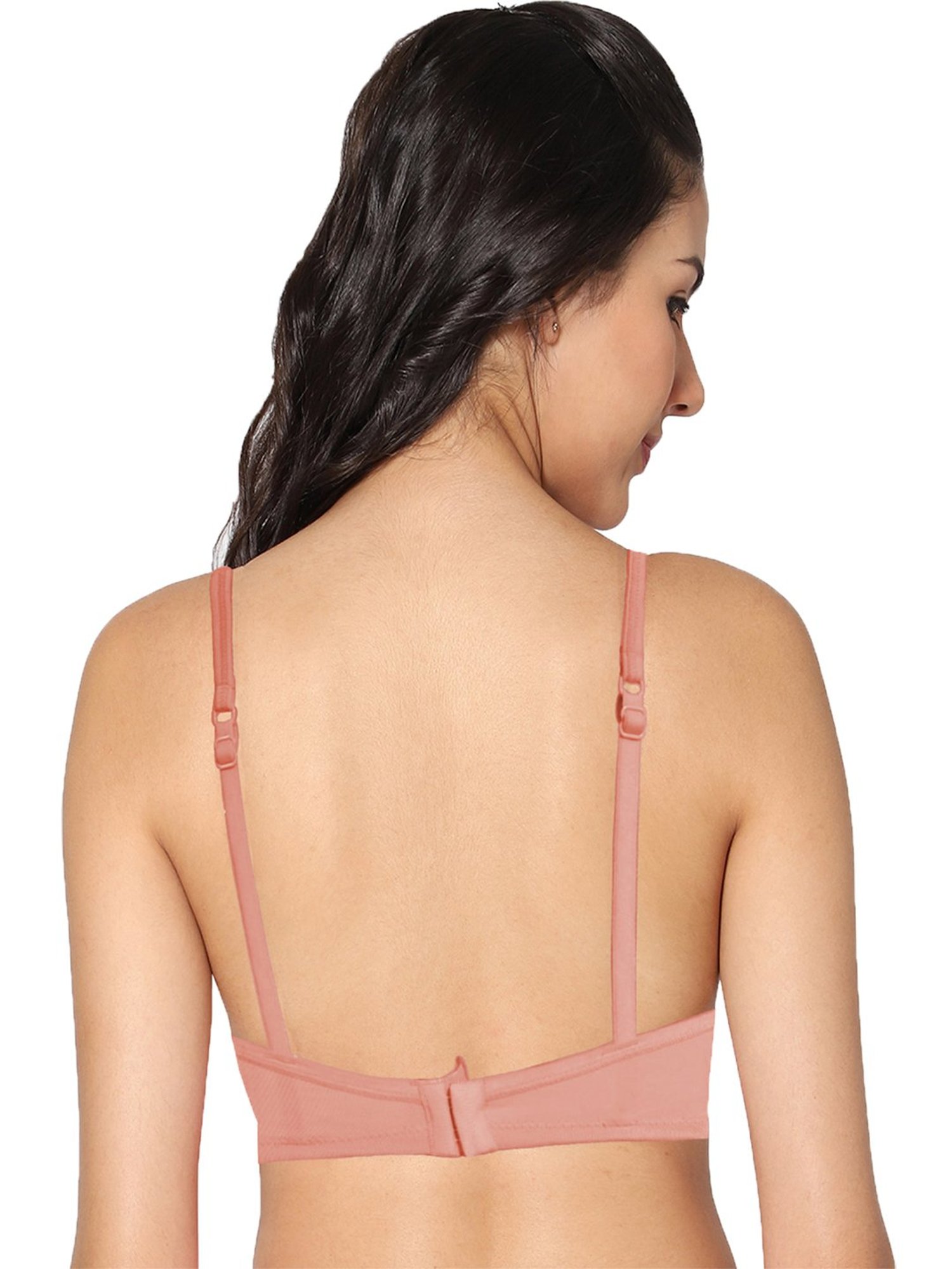 IN CARE Peach & Beige Sports Bra- Pack of 2