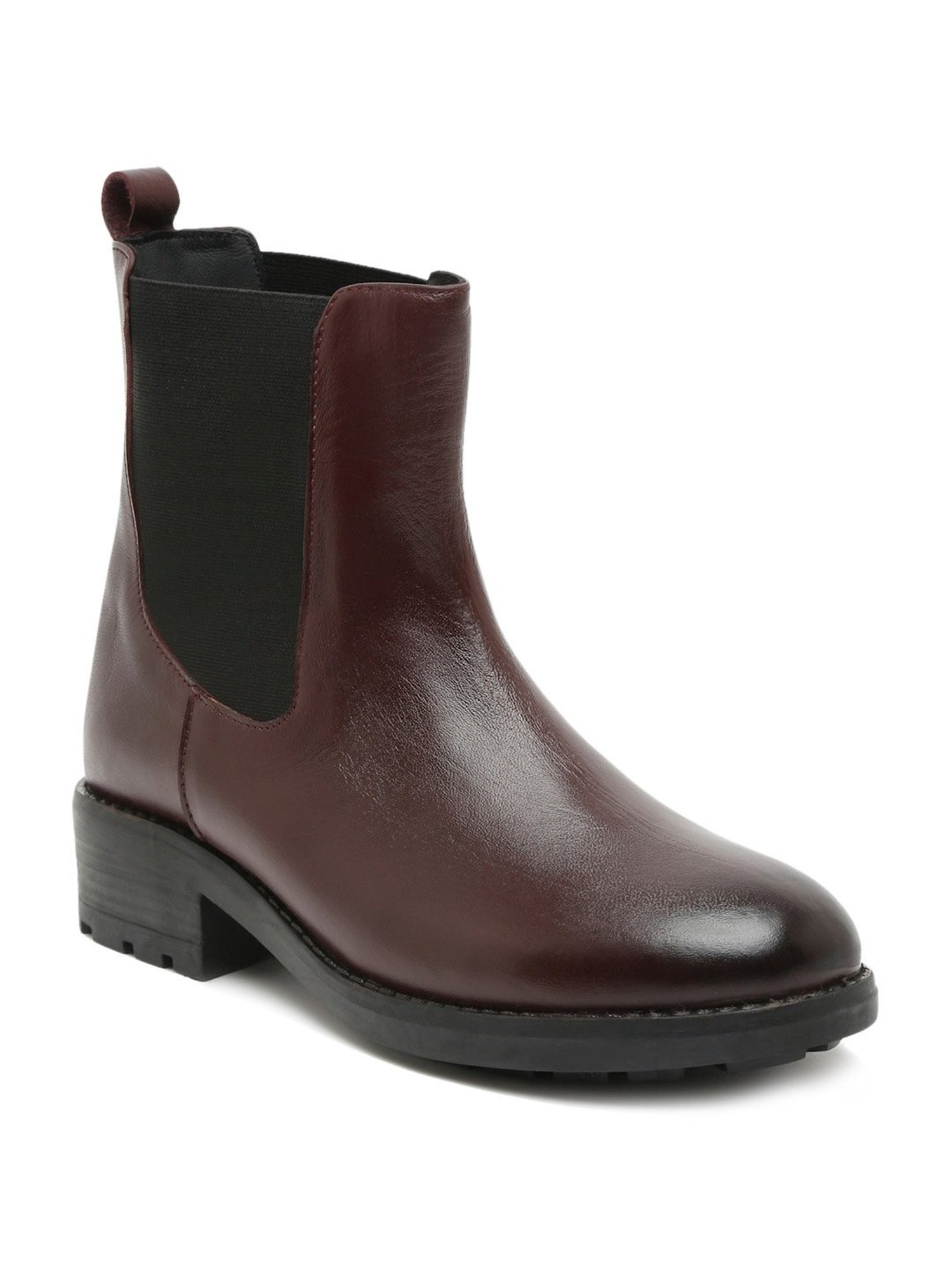 Teakwood Leathers Men's Cherry Chelsea Boots