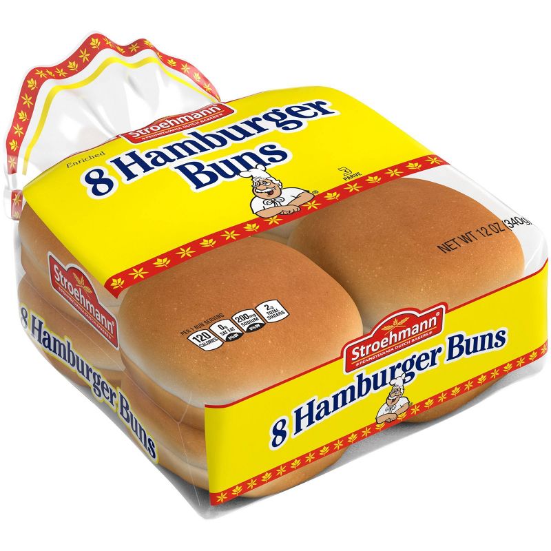 Stroehmann Hamburger Buns - 11oz