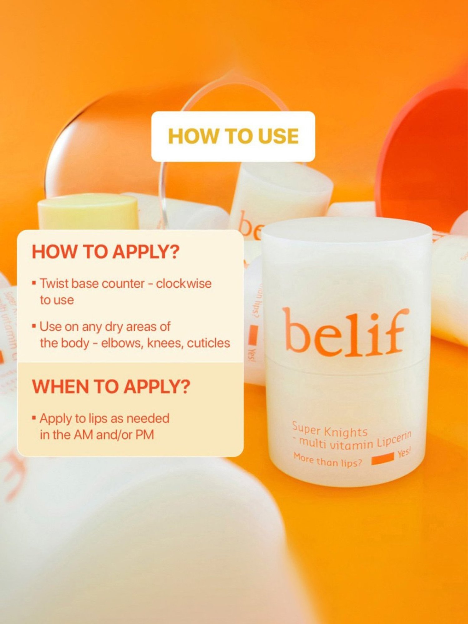 Belif Super Knights - Multi Vitamin Lipcerin - 15 ml