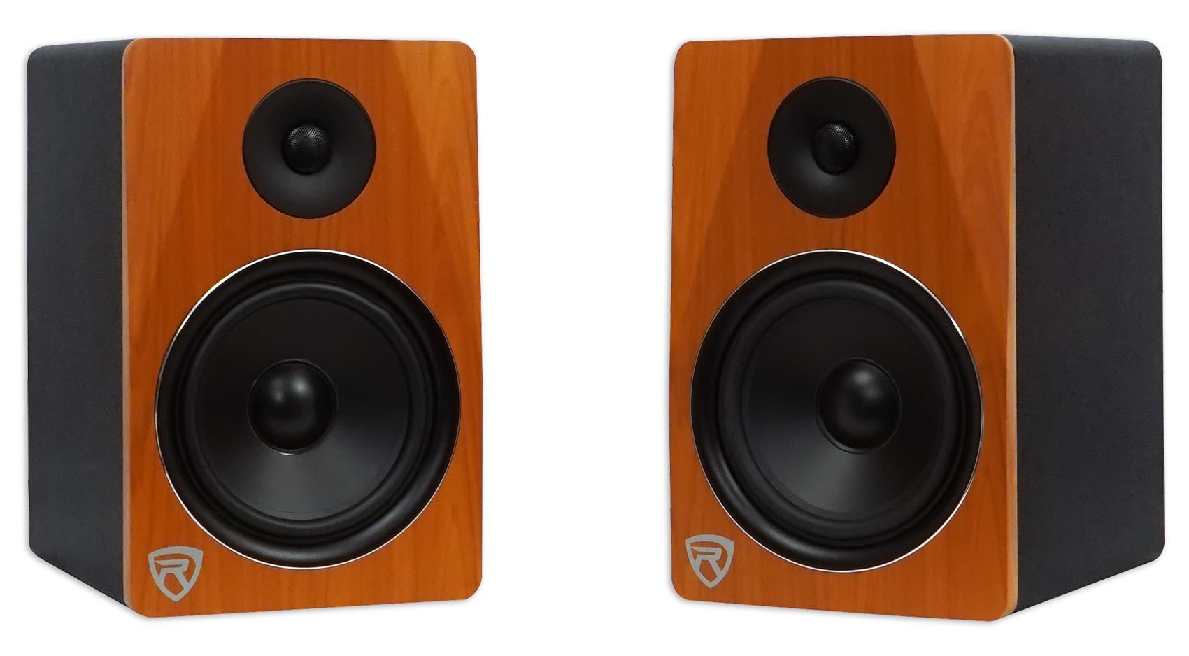 Rockville APM8C 8" 2-Way 500W Active/Powered USB Studio Monitor Speakers Pair
