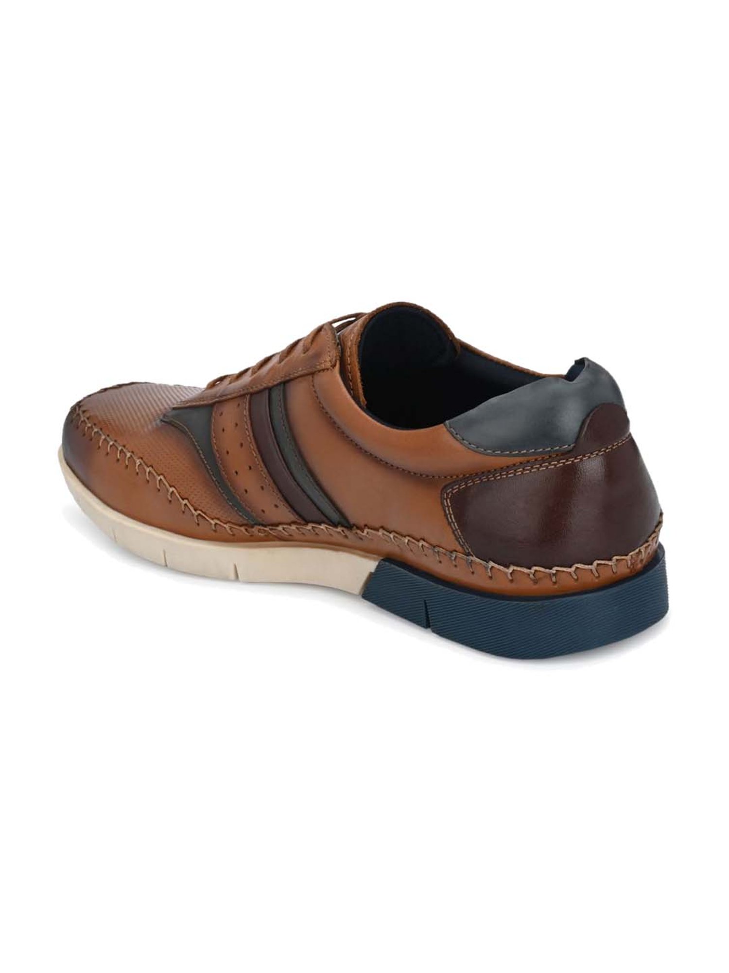Delize Men's Tan Casual Sneakers