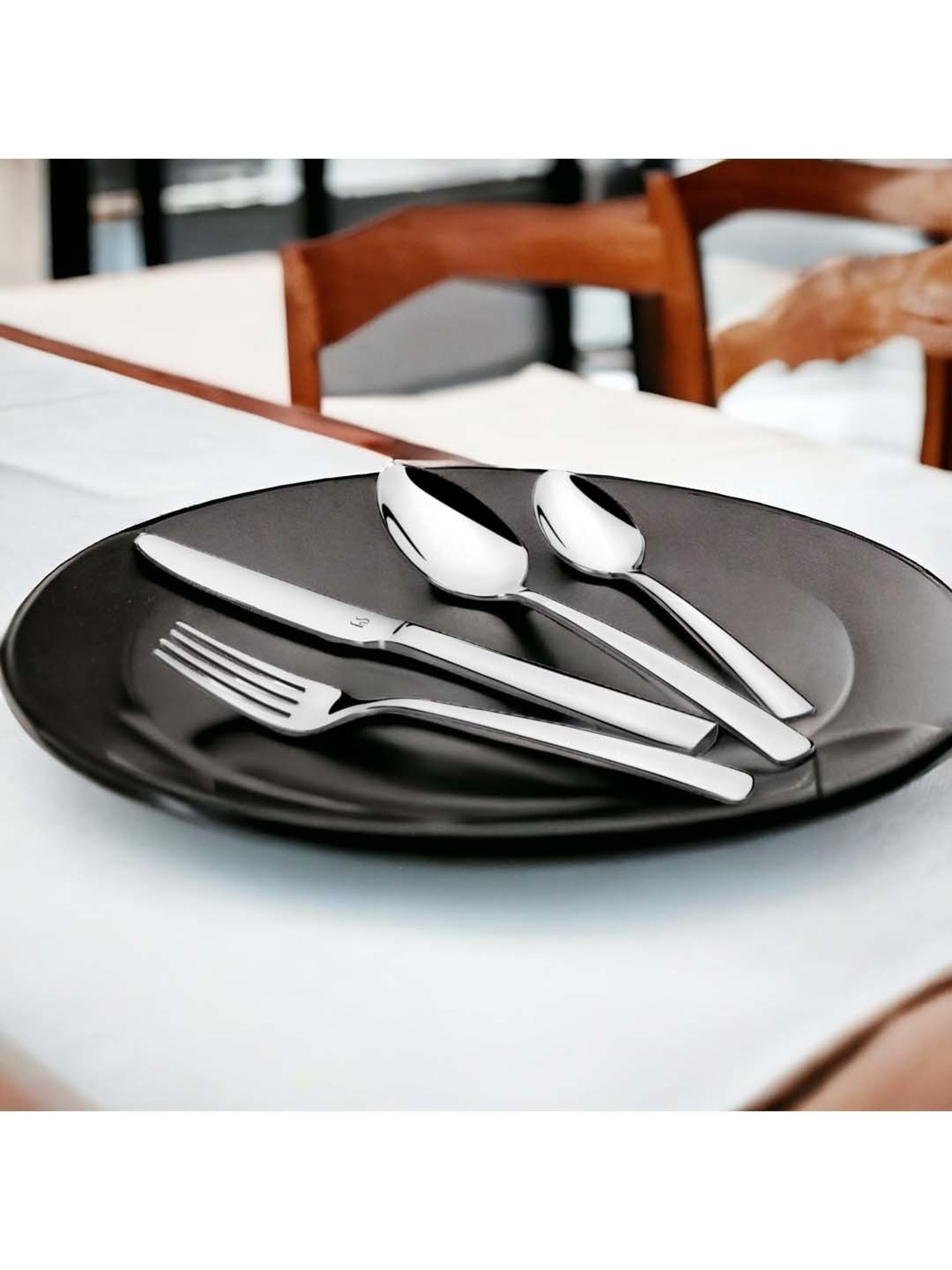 Home4U Iona Multi Wood Cutlery (2 Pcs)