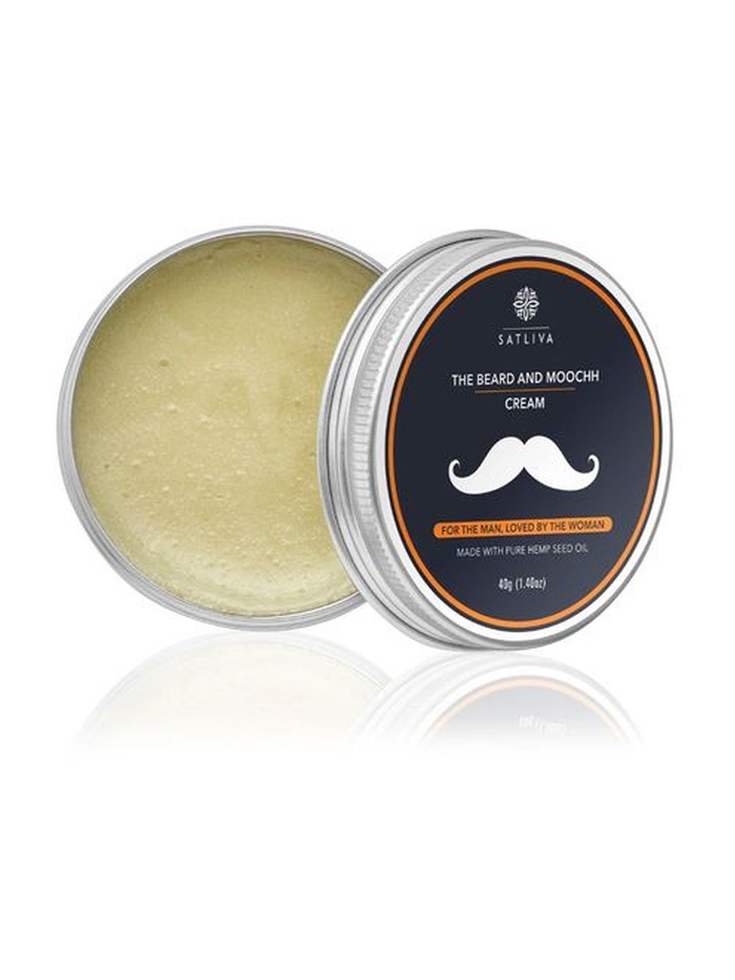 Satliva The Beard and Moochh Cream - 40 gm