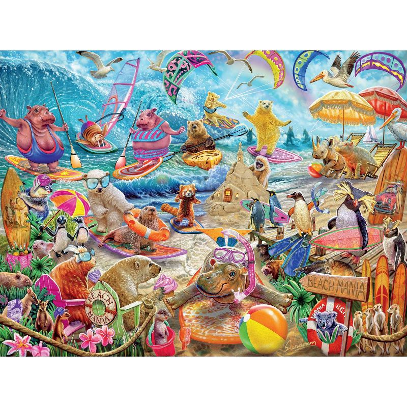 Ceaco Beach Mania Jigsaw Puzzle - 550pc