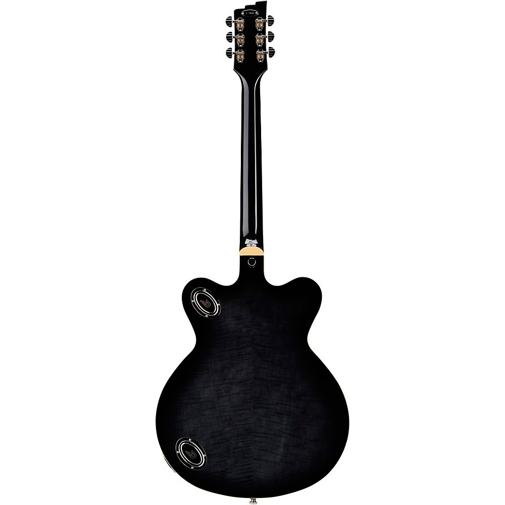 Duesenberg USA Gran Royale 2 Cutaway Semi-Hollow Electric Guitar Black