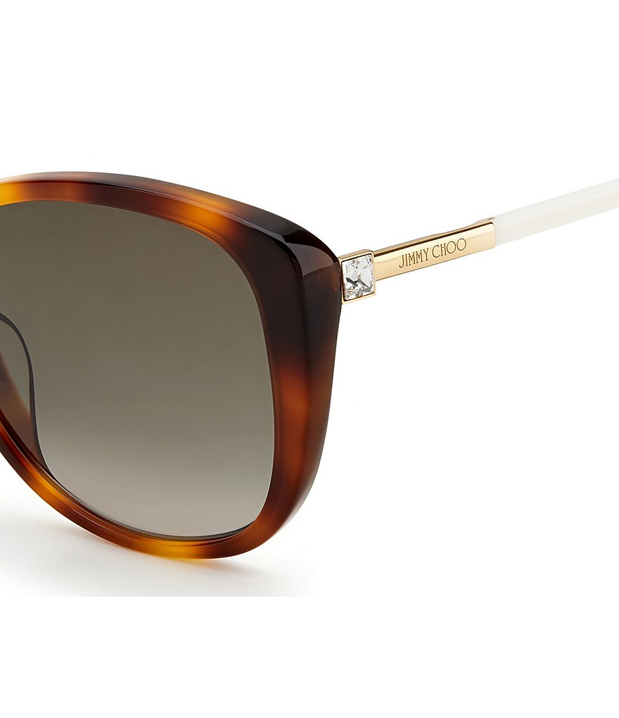 Jimmy Choo Aly Butterfly 57mm Sunglasses