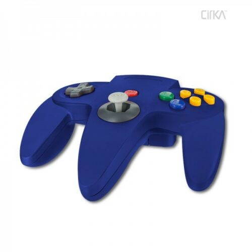 Lot 2 x New Blue Long Controller Game System for Nintendo 64 N64 New