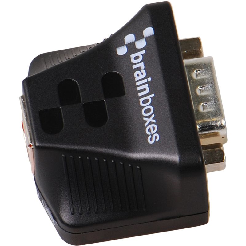 Brainboxes Ultra 1 Port RS232 USB to Serial Adapter - External - USB 2.0 - PC, Mac, Linux - 1 x Number of Serial Ports External - TAA Compliant