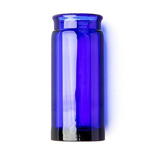 dunlop 278blu blues bottle slide, blue, heavy wall thickness, large