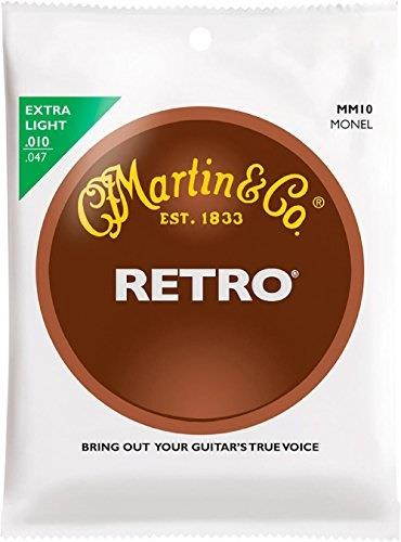 Martin Retro Acoustic Guitar Strings Extra Light Gauge