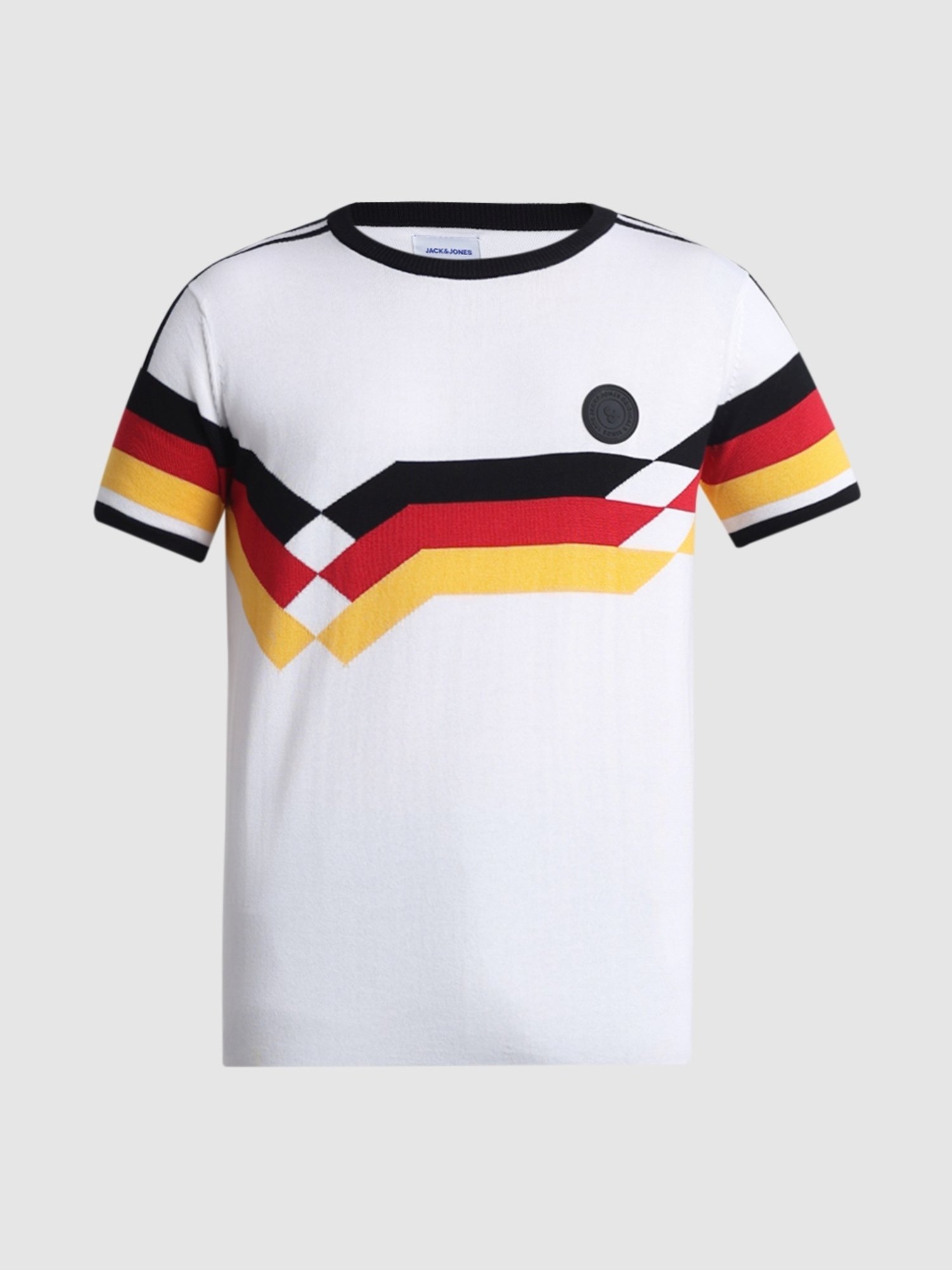 Duke Wine Self Striped Sweater