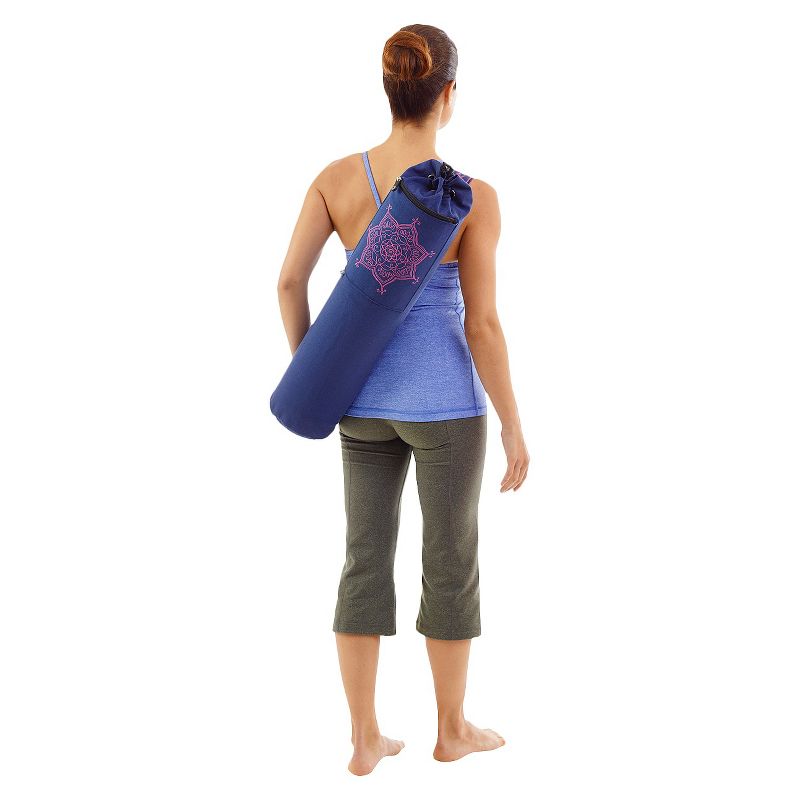 Stott Pilates Pilates & Yoga Canvas Mat Bag - Purple