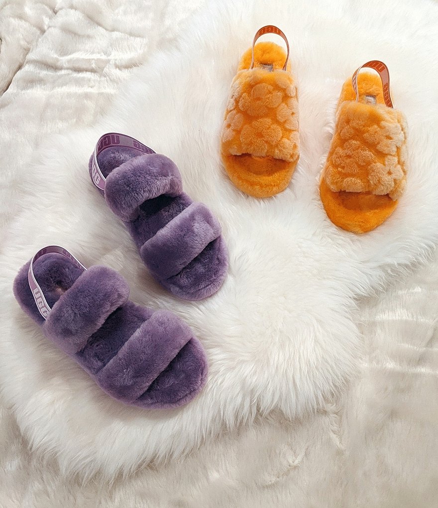 UGG&reg; Oh Yeah Fur Slides