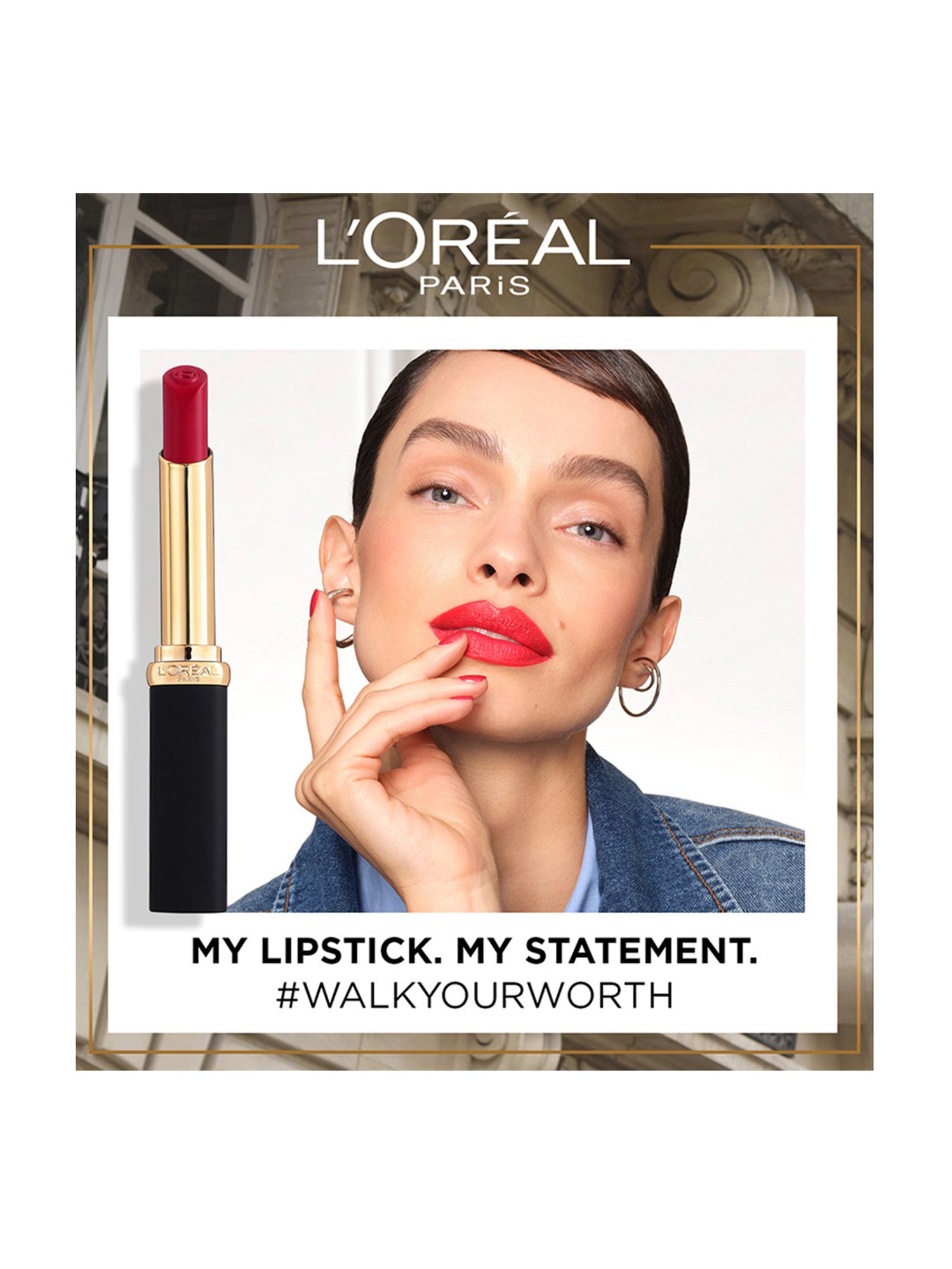 L'Oreal Paris Color Riche Intense Volume Matte Lipstick 276 La Leather Liberated - 1.8 gm