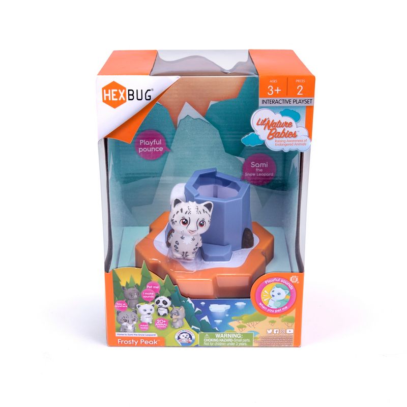 HEXBUG Lil' Nature Babies Leopard Small Playset