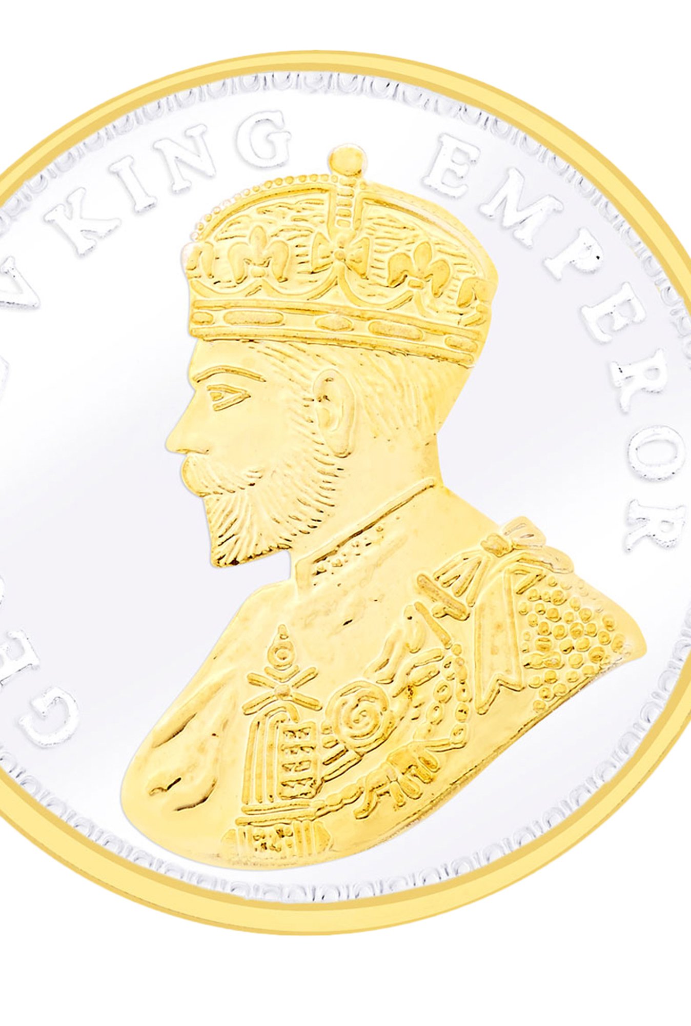Taraash George King 999 20gm Silver Coin
