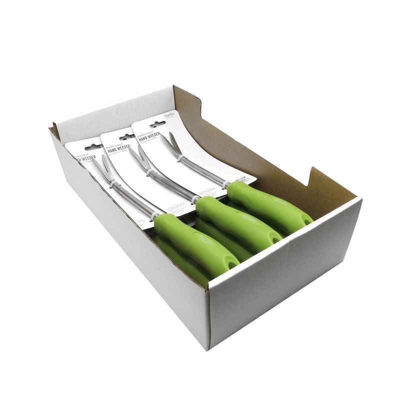 Martha Stewart MTS-CSW Stainless Steel Weeder | Comfort Grip Handle.