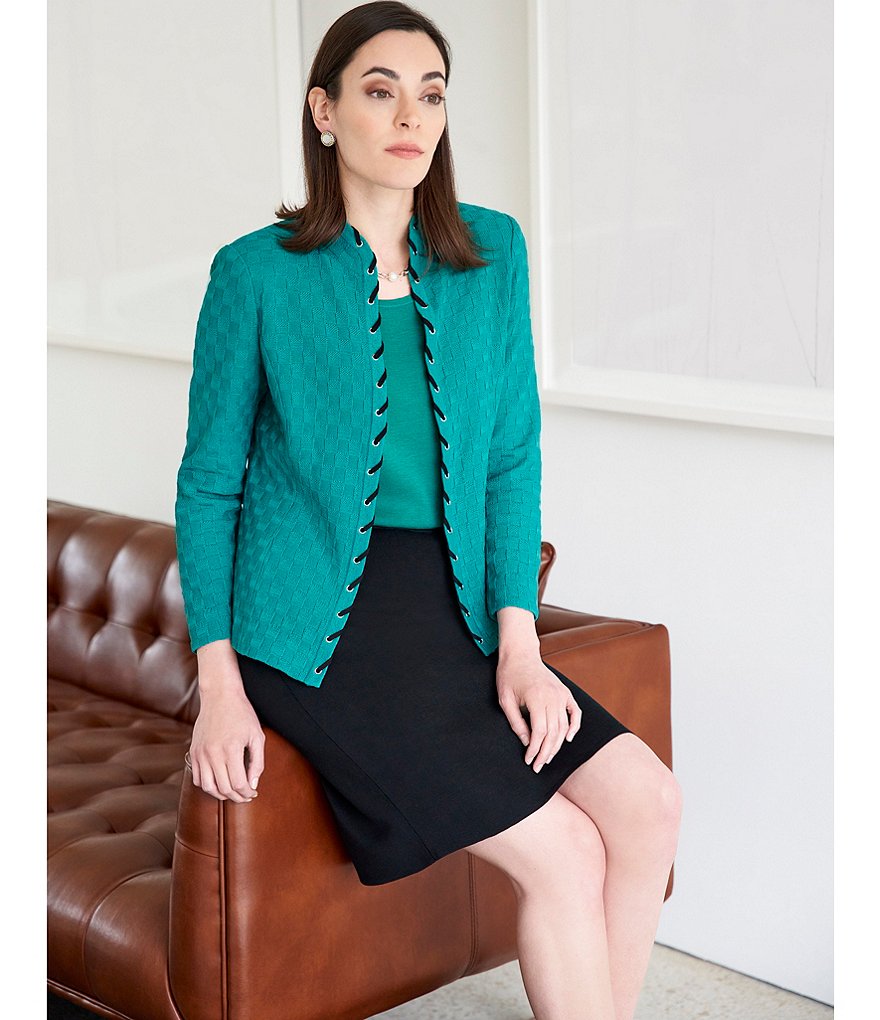 Ming Wang Straight Washable Skirt