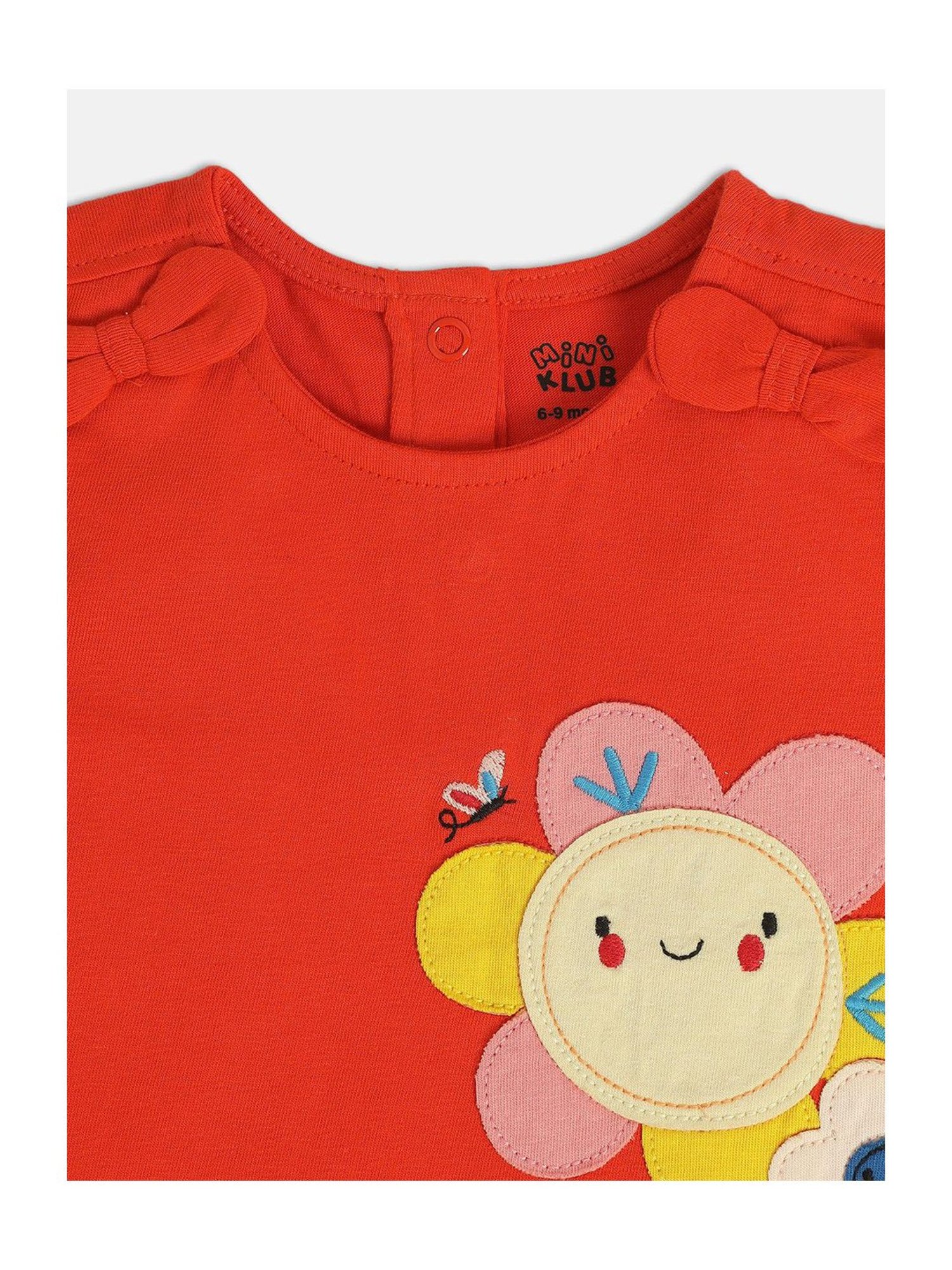 Ed-a-Mamma Baby Blue Printed Top